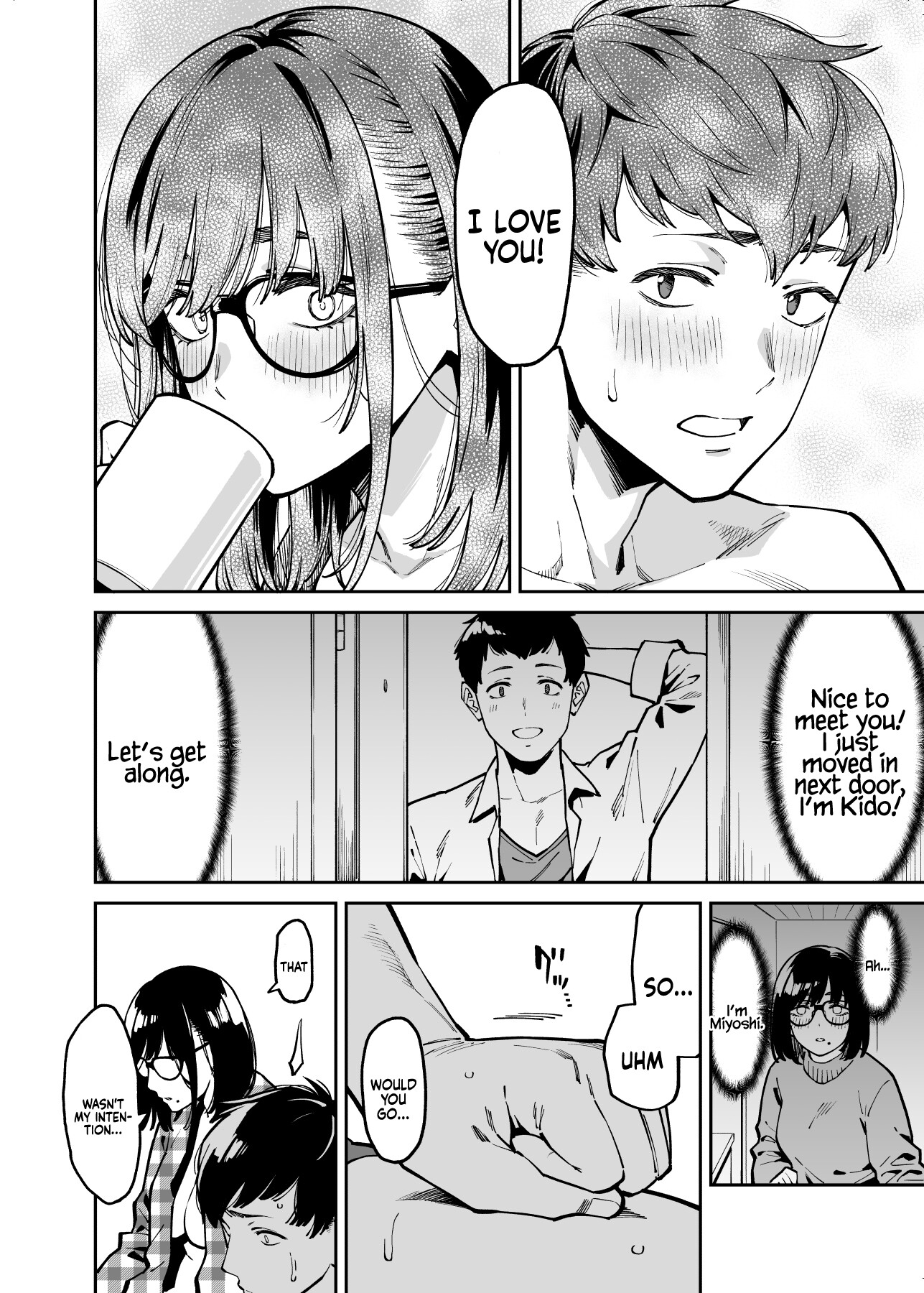 Hentai Manga Comic-Comforted by the Sloppy Girl Next Door-Read-50